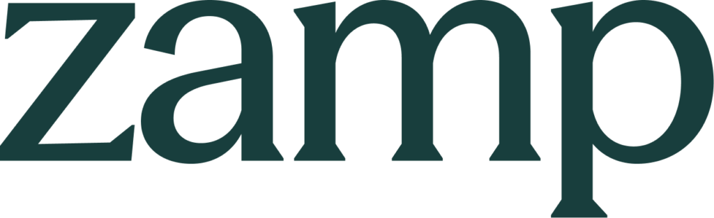 Zamp logo - Teal